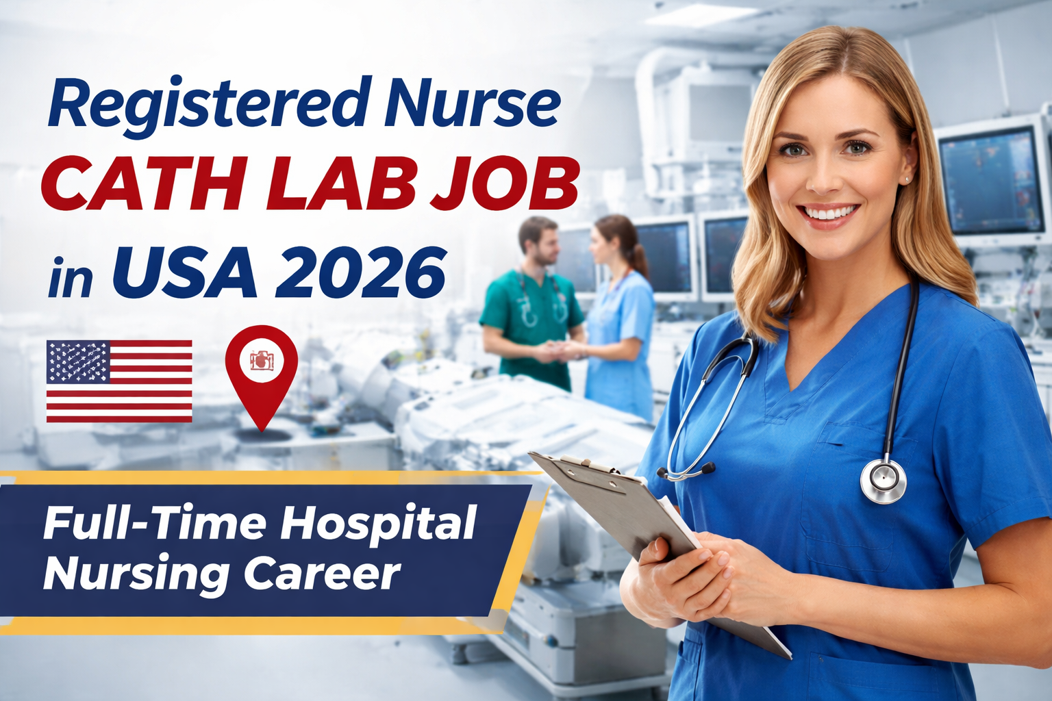 Registered Nurse Cath Lab Job in USA 2026